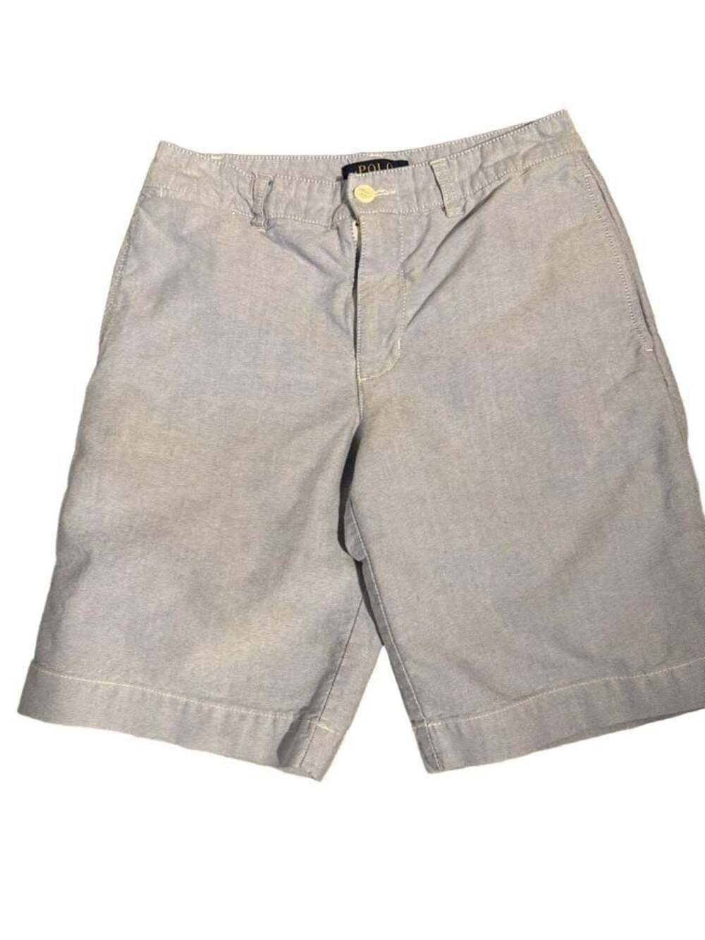 Polo Ralph Lauren Boys Youth Chambray Shorts 12 B1351